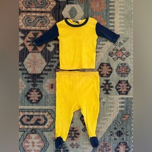Vintage petit bateau matching baby set
